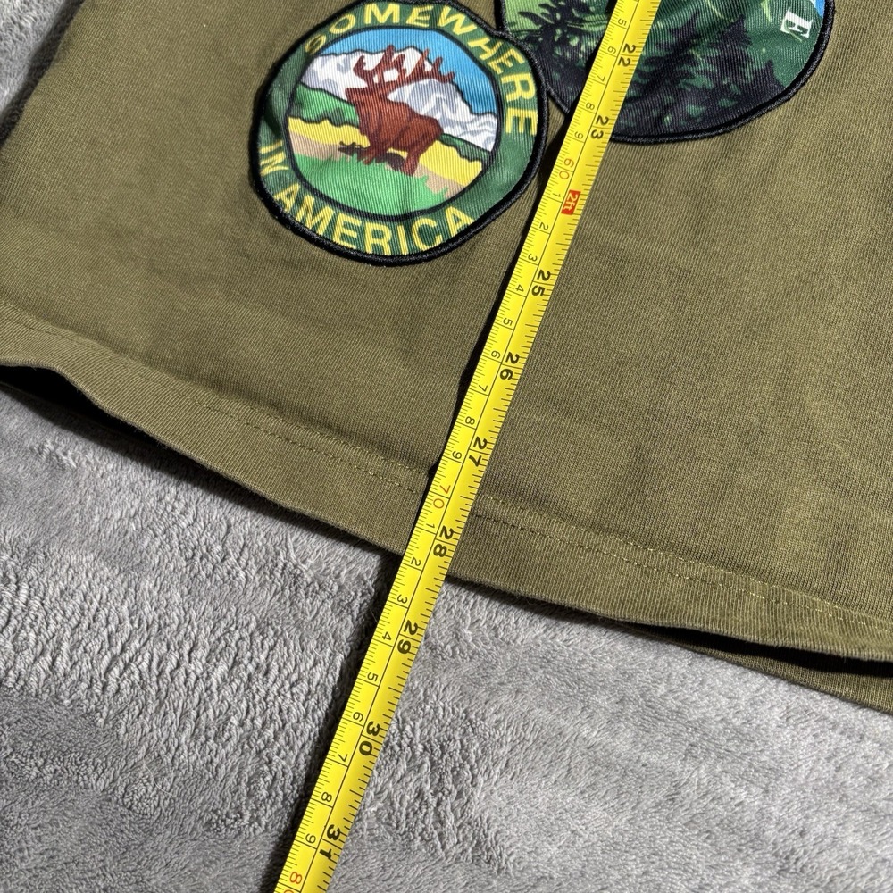 SIA Collective Somewhere In America TAKE A HIKE! Green T-Shirt XL - Picture 6 of 8